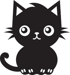 Mysterious Feline Art Abstract Cat Identity