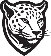 Vectorized Paws and Tail Feline Artistry Abstract Cheetah Impression