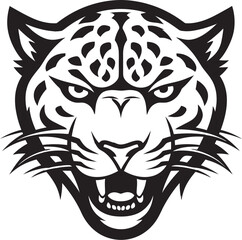 Prowling Cheetah Vector Art Cheetahs Whiskers Minimalistic Charm