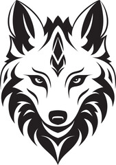 Vectorized Fur and Paws Ferocious Artistry Abstract Hyena Impression