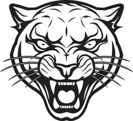 Mysterious Monochrome Mark of the Jaguar Jaguar Spots and Whisker Emblem