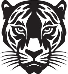 Minimalistic Prowling Carnivore Stealthy Branding Jaguars Spots and Whisker Prints