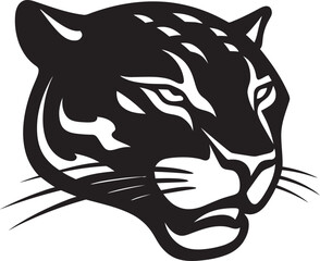 Geometric Prowess Jaguar Icon Stealthy Predator Bold Jaguar Insignia