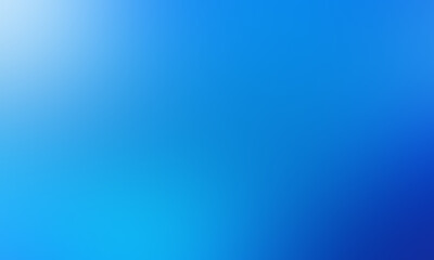 blue bright blurry defocused on soft gradient abstract background