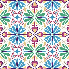 Fototapeta premium Seamless Pattern Soothing Softness in Fabric Design