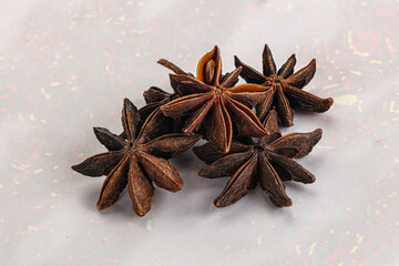 Star anise dry aroma seasoning