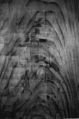 Wood texture in black and white.