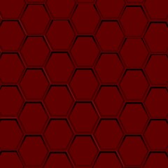 Simple seamless hexagon pattern background