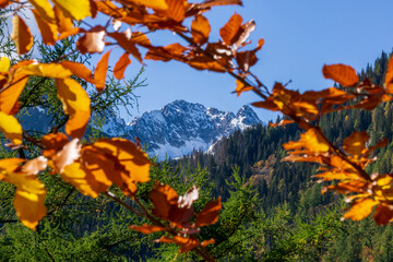 Autumn in the Tatra Mountains in Slovakia.