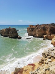 Beautiful Beach in Algarve, Portugal