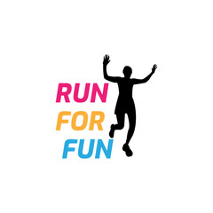 Fototapeta na wymiar Logo Design for 5K fun run event