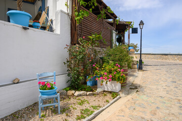 Fototapeta na wymiar The charming village of Zia on the island of Kos in Greece