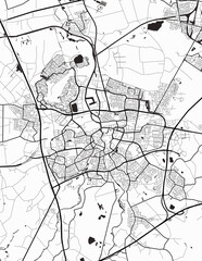 Breda Netherlands City Map