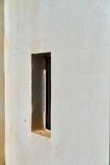 old window in the wall