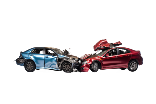 two Cars accident png