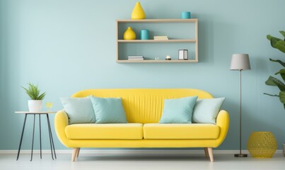 Pastel wall color combinations for Living room. 