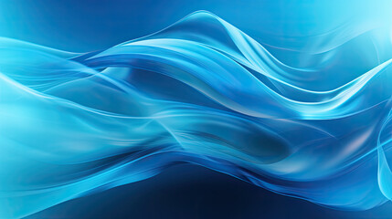 Fototapeta premium Dynamic Blue Background Created with Generative AI 