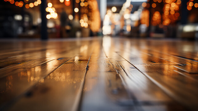 Wood Floors - Window - Cityscape - Stylish - Low Angle Shot - Worm’s Eye View - Christmas - Holiday 