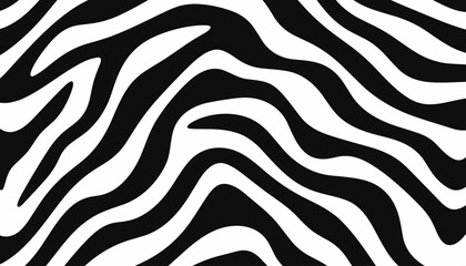 zebra skin pattern background. Vector illustration