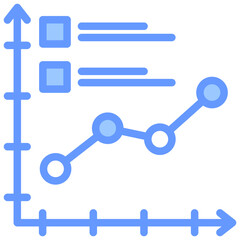 Metrics Blue Icon