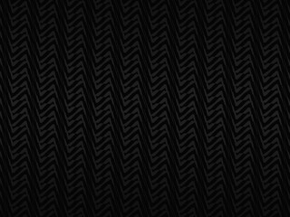 Black metal texture steel background. Perforated metal sheet.