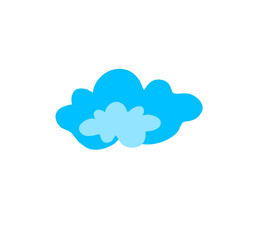 cartoon cloud vector