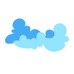 cartoon cloud vector