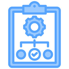Planned Blue Icon