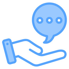 New Information Blue Icon