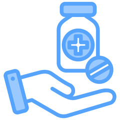 Medicine Blue Icon