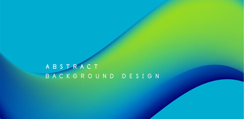 Abstract vector backdrop with fluid, geometric elements. Harmonious blend of form and color, evoking dynamic and captivating visual landscape for wallpaper, banner, background, landing page