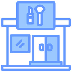 Beauty Salons Blue Icon