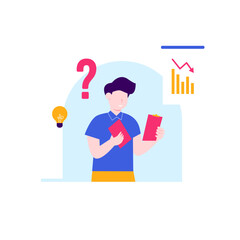 business profits plummet illustration, business profits plummet concept