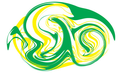 Obraz premium Abstract background of tangled balls, vector, editable and change color-2