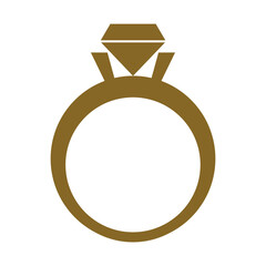 brown ring icon