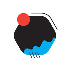 Geometric View Illustration