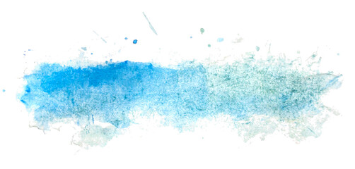 watercolor splash. Watercolor abstract background painting on white paper. copy space