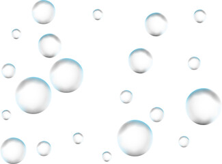 Realistic glass sphere or bubble.