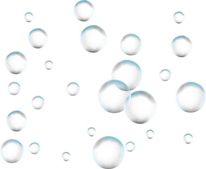 Realistic glass sphere or bubble.