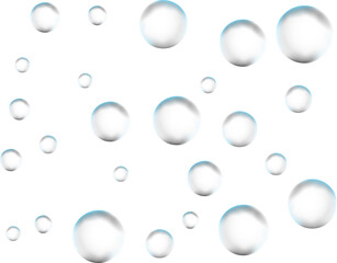 Realistic glass sphere or bubble.