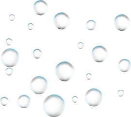 Realistic glass sphere or bubble.