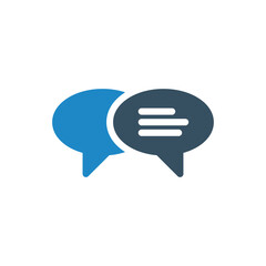 bubble chat icon vector illustration