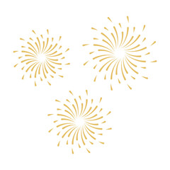 Obraz premium Firework New Year