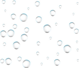 Realistic colored soap or water bubble.