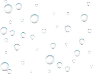 Realistic colored soap or water bubble.