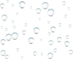 Realistic colored soap or water bubble.