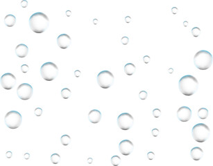 Realistic colored soap or water bubble.