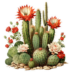 Nature Clipart, Green Leaves with Transparent Background for Graphic Design