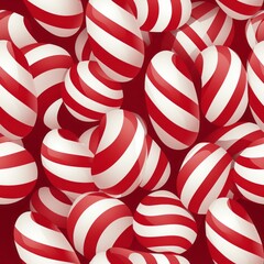 Obraz premium A colorful seamless holiday pattern for Christmas gift decorating