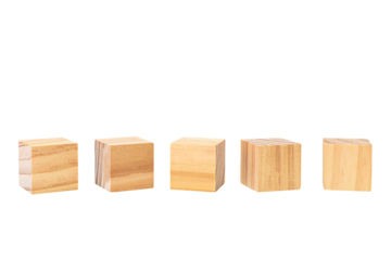 Wooden geometric shapes cube for conceptual design. Education game. isolated on a white background.PNG	